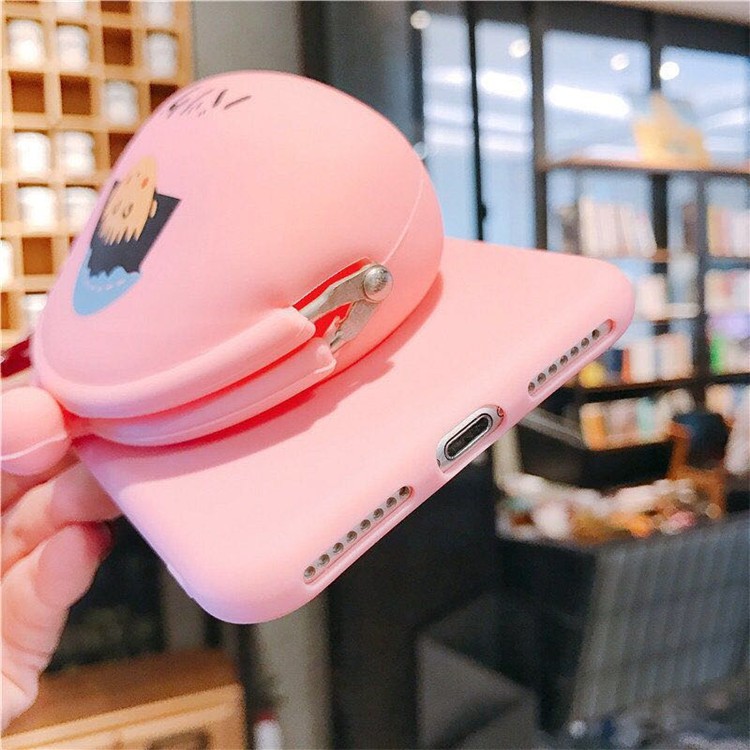 Ốp điện thoại TPU gắn ví dễ thương cho OPPO A93 F11 F9 Pro F7 F5 A92 F1S A5 A9 A53 2020 A12 Reno 3 5 Pro | BigBuy360 - bigbuy360.vn