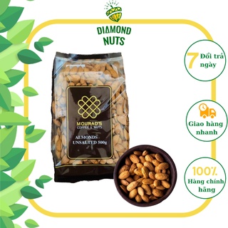 Hạnh nhân sấy khô tách vỏ Mourad Úc 500g Ăn kiêng Làm Sữa nguyên vị Giảm cân Diamond Nuts