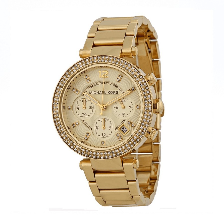 Đồng hồ nữ Michael Kors Parker Gold Watch MK5354- Lyz watch