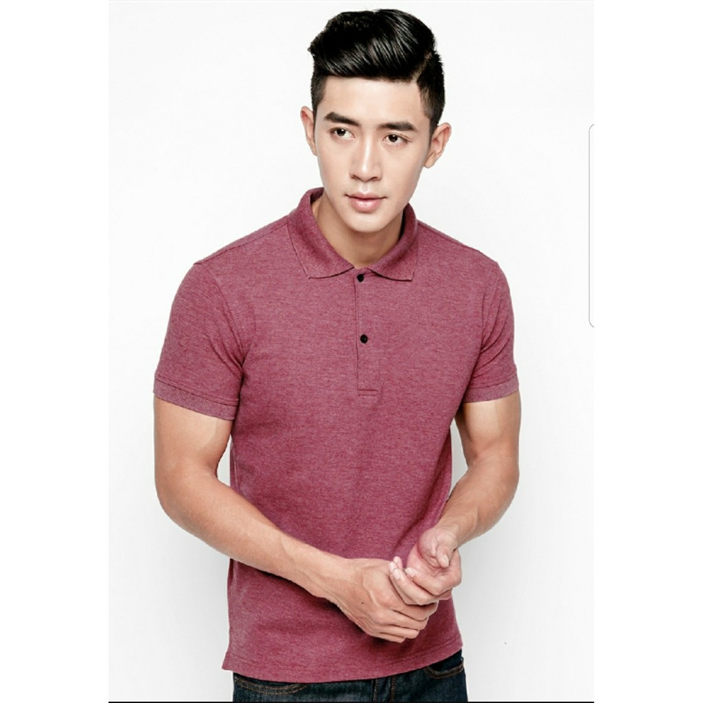 Áo Thun Nam Cộc Tay PoLo cổ bẻ vải trơn khô thoáng mát,form ôm nhẹ nam tính | BigBuy360 - bigbuy360.vn