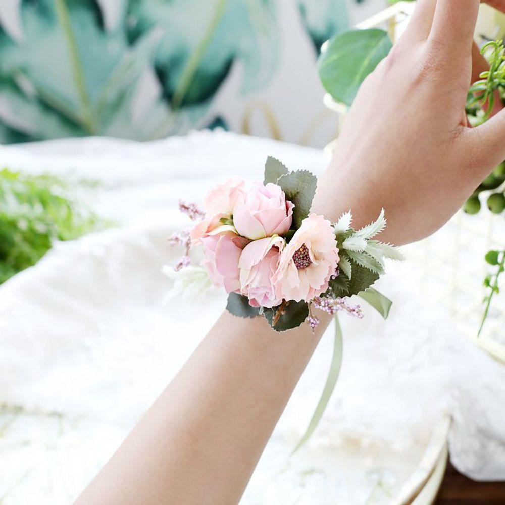 EUCA Vòng Hoa Đeo Tay Cho Cô Dâu Trong Tiệc Cưới
