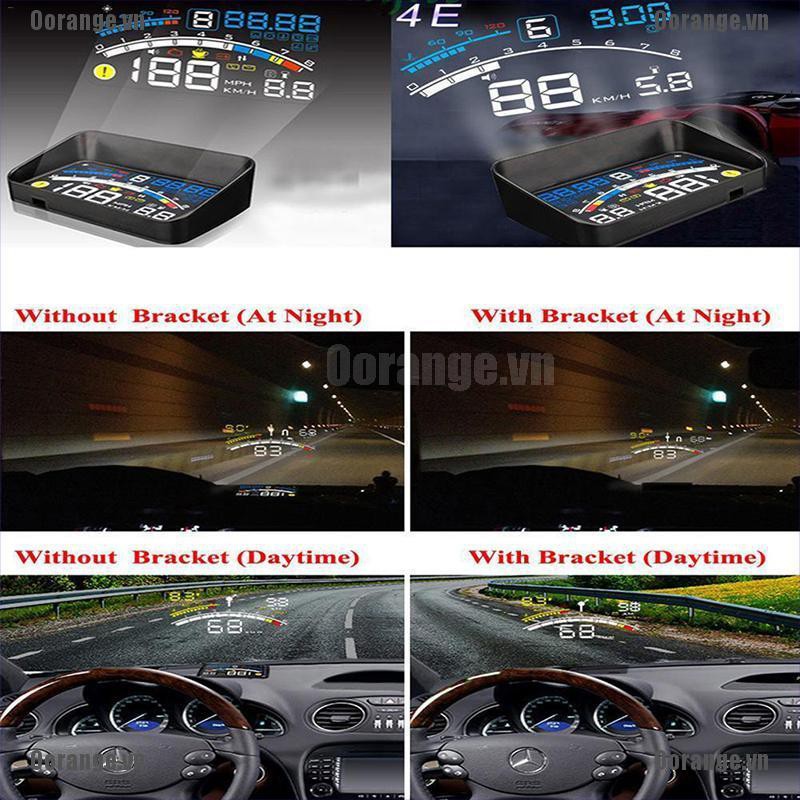 Bộ Hiển Thị Hud Obd2 5.5 Cho Xe Hơi