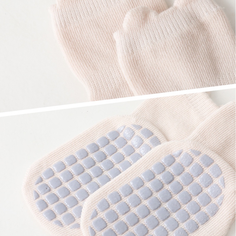 Vớ Cotton Mềm Mại Co Giãn Thoáng Khí Chống Trượt Hình Động Vật Hoạt Hình Dễ Thương Cho Bé Trai Và Gái