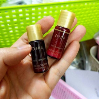 Cặp nước hoa hồng và sữa dưỡng chống lão hóa Ohui Baby Collagen 5ml