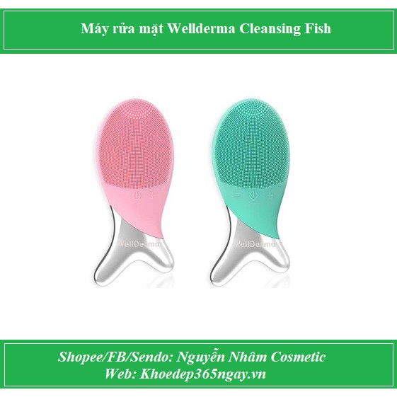 Máy rửa mặt Wellderma Cleansing Fish