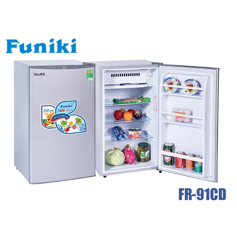 FR 91CD - MIỄN PHÍ CÔNG LẮP ĐẶT -Tủ lạnh Funiki FR-91CD tủ mini 90 lít
