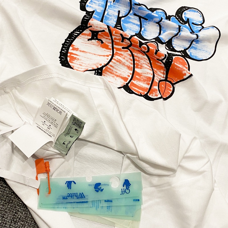 Áo thun Off White graphic print T-shirt ss21