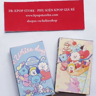 (15 mẫu) Lomo card BTS