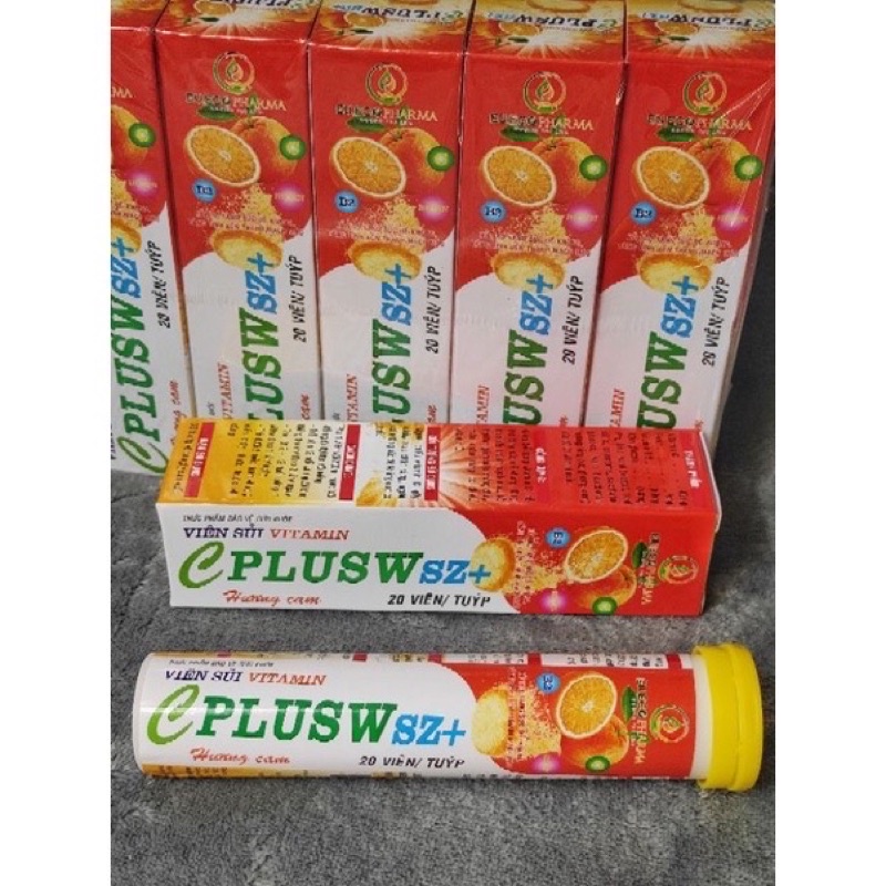 Combo 3 tuýp viên sủi tăng đề kháng tuỳ chọn