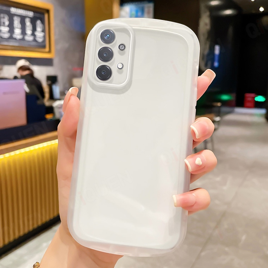 Ốp Điện Thoại Silicon TPU Mềm Trong Suốt Chống Sốc Bảo Vệ Camera Cho Samsung Galaxy A14 A54 A34 A12 A13 A23 A33 A52 A52s A53 A73 5G A03