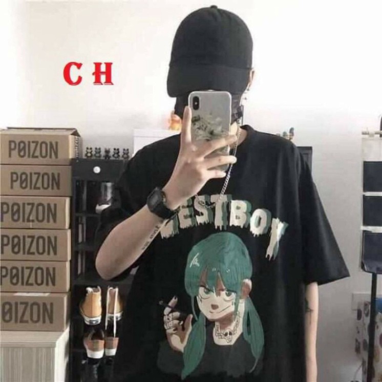 (Free ship) Áo thun tay lỡ Unisex CẬU BÉ DEST BOY in hình 5D sắc nét không bai xù giá rẻ