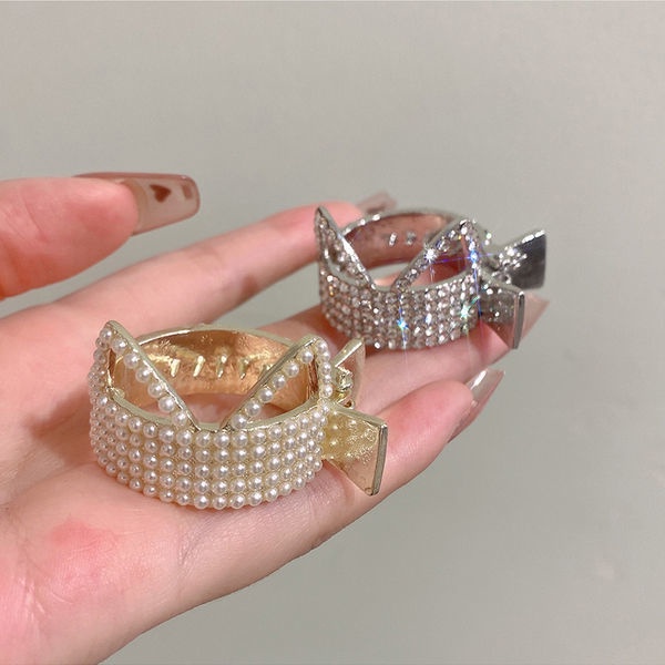 Kẹp Tóc Đuôi Ngựa Hình Tai Mèo Đính Đá Dễ Thương Thời Trang Cho Nữ Mã 2022