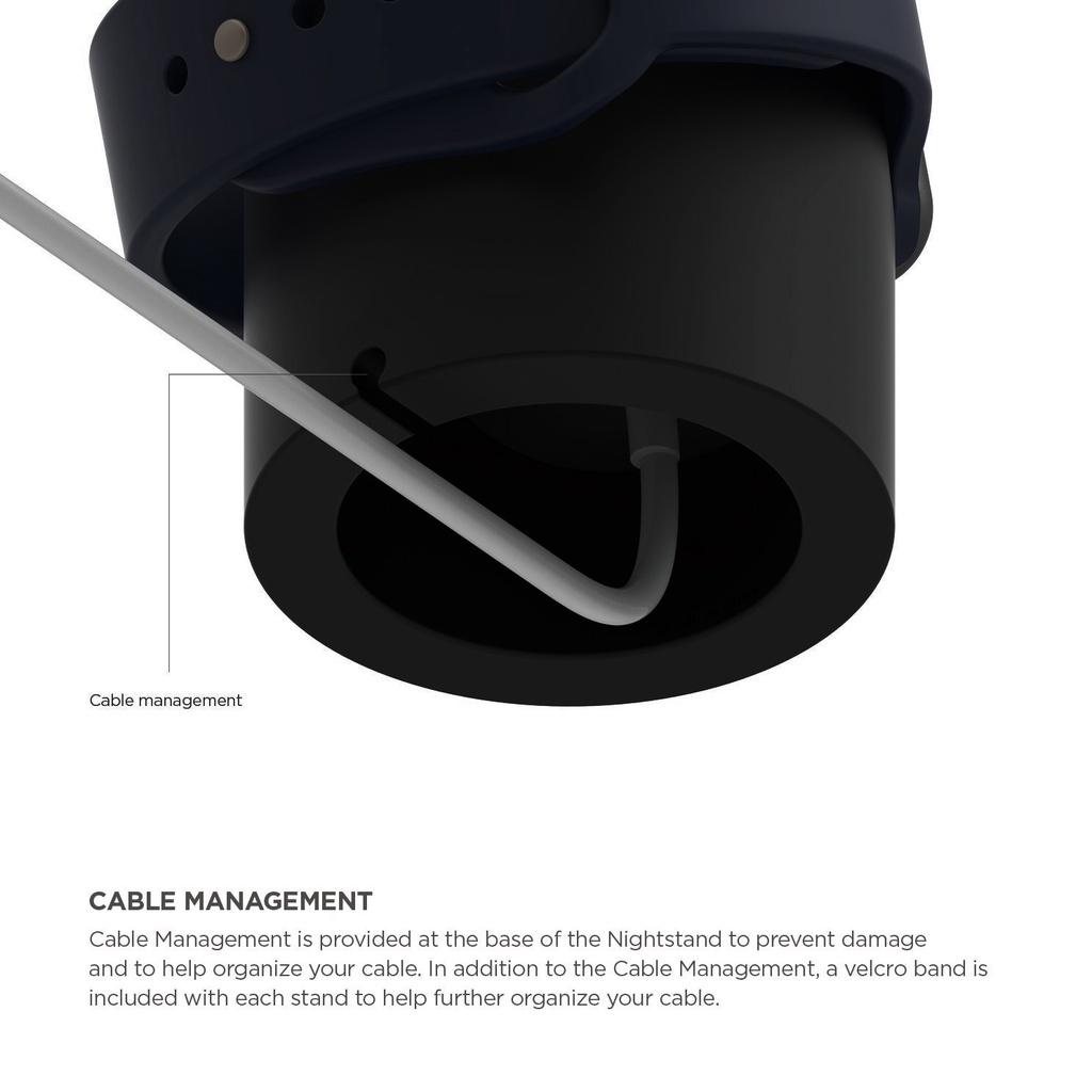 Đế Sạc Bằng Silicon Chuyên Dụng Cho Apple Watch