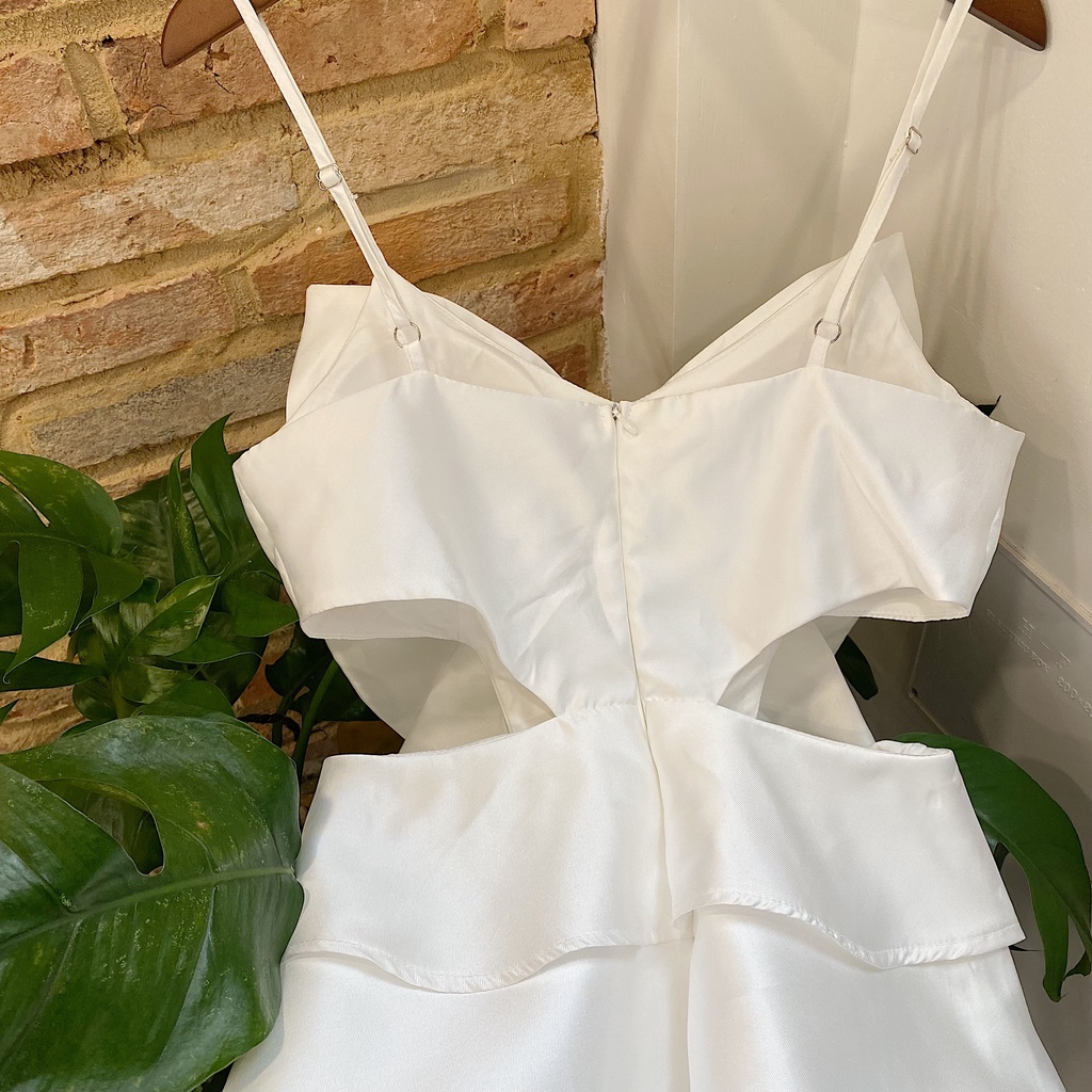 ĐẦM DÂY CUT EO 3 MÀU SANG CHẢNH - HOLIDAY DRESS