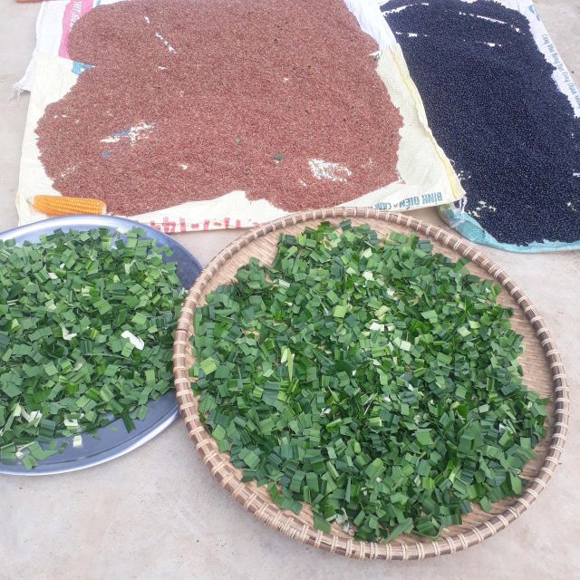 49k 500gr Trà Gạo lứt +Đậu đen xanh lòng + lá dứa rang sẵn