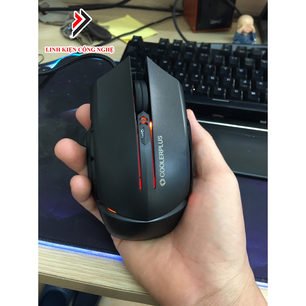Chuột gaming CoolerPlus CPM X8 ( Màu Đen ) ( FREE SHIP ĐƠN TỪ 50K ) | BigBuy360 - bigbuy360.vn