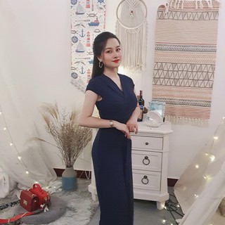 Jumpsuit Dài/ Jumpsuit Xanh Đen