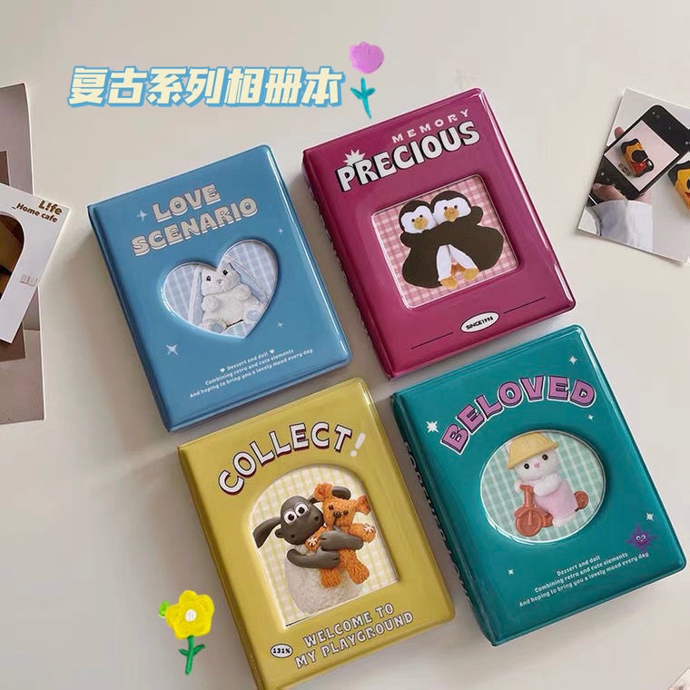 Album Ảnh Polaroid 3-Inch (9 * 6.3cm) Hình Chiếc Xe Tải Phong Cách Retro Mỹ