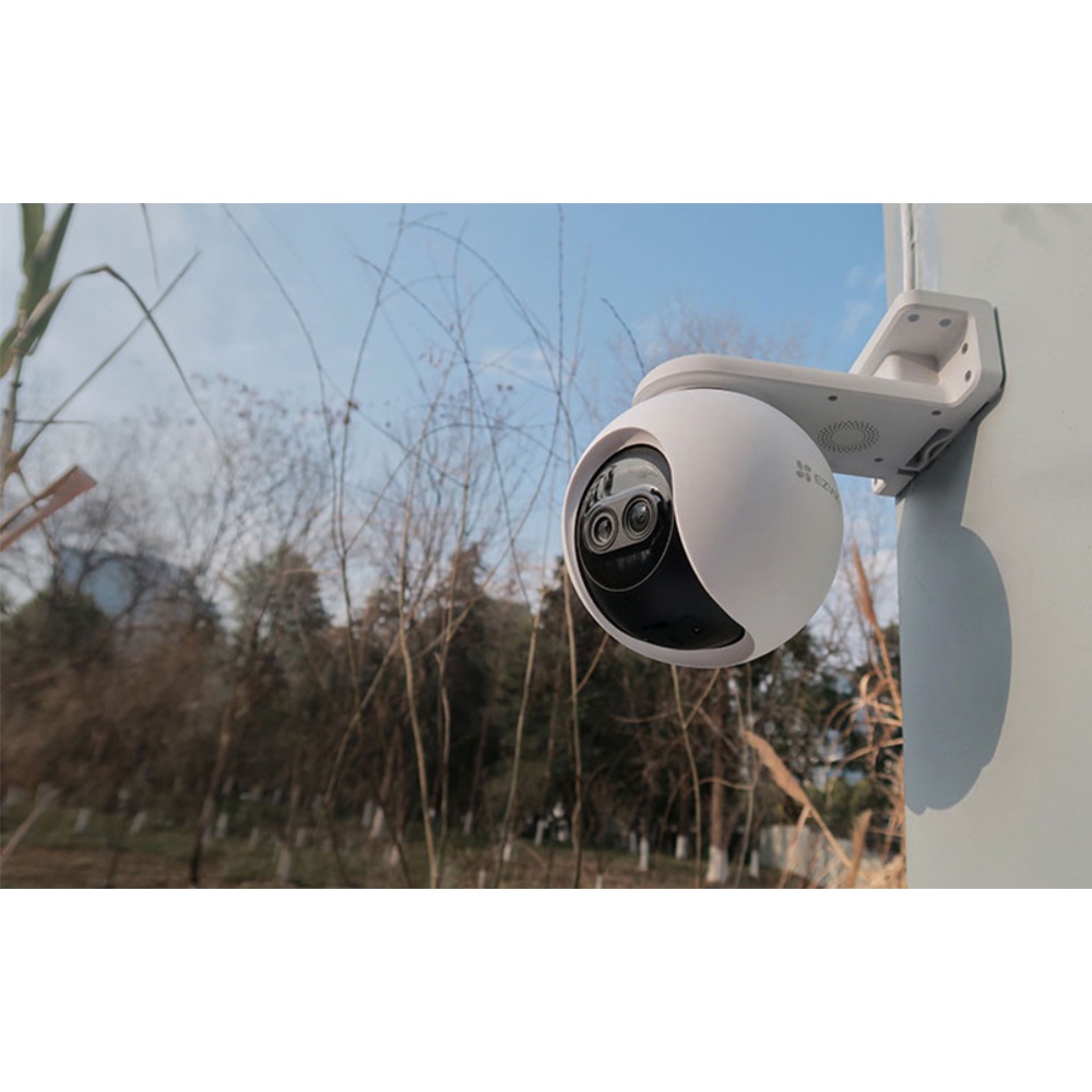 Camera IP Wifi Ezviz Xoay 360 ngoài trời C8PF 2M 1080P, ống kính kép Zoom 8X, còi hú, Đàm thoại 2 chiều - Chính hãng