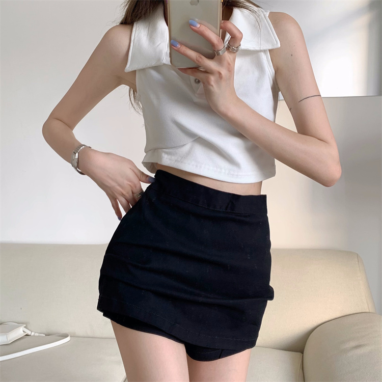 Chân Váy Ngắn Lưng Cao Dáng Ôm Thời Trang Quyến Rũ Dễ Phối Đồ Cho Nữ Kiểu Hàn Quốc | BigBuy360 - bigbuy360.vn