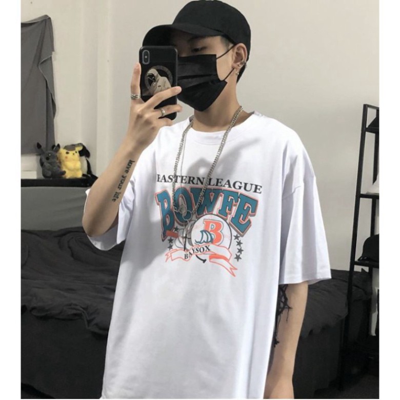 ÁO THUN, ÁO PHÔNG TAY LỠ UNISEX FORM RỘNG OVERSIZE M55 KL SHOP HNSHOP