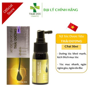 Xịt Tóc Dược Liệu THÁI DƯƠNG [Chai 30ml] - Kích thích mọc tóc, dưỡng tóc khoẻ mạnh