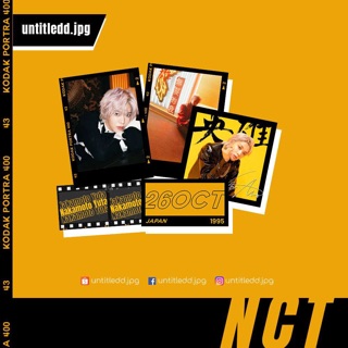 Sticker NCT decor case điện thoại