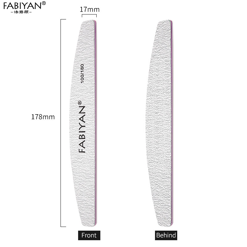 Bộ 5 Dụng Cụ Dũa Móng Tay / Móng Chân Loại Bỏ Sơn Gel UV/Chà Nhám và Đánh Bóng Tiện Lợi  An Toàn Que Dũa Móng Tay