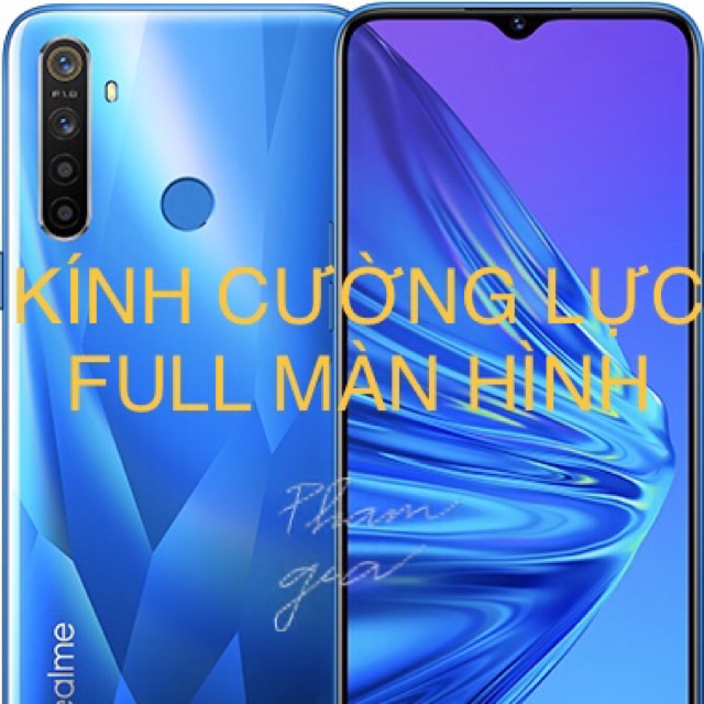 Kính cường lực Realme 5/ Realme 5 pro full màn, full keo