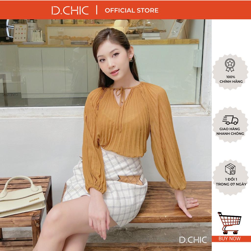 Áo dập ly toàn thân D.CHIC MS: 1811956