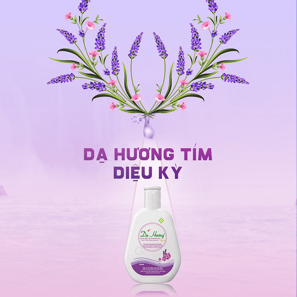 ✔️CHÍNH HÃNG✔️ Dung dịch vệ sinh - Dạ Hương Lavender 100ml và 120ml