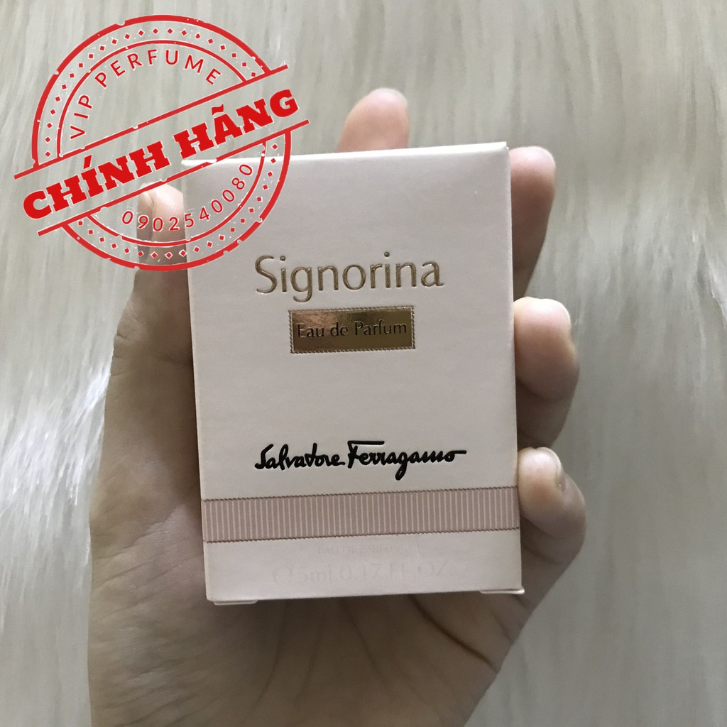 Nước hoa nữ chính hãng Salvatore Ferragamo Signorina EDP 5ml | BigBuy360 - bigbuy360.vn