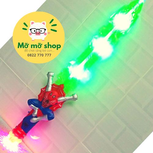 Thanh kiếm siêu nhân phát sáng cho bé bằng nhựa có nhạc, có đèn
