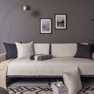 Bọc sofa cotton bốn mùa đơn giản 706 size 70*70cm