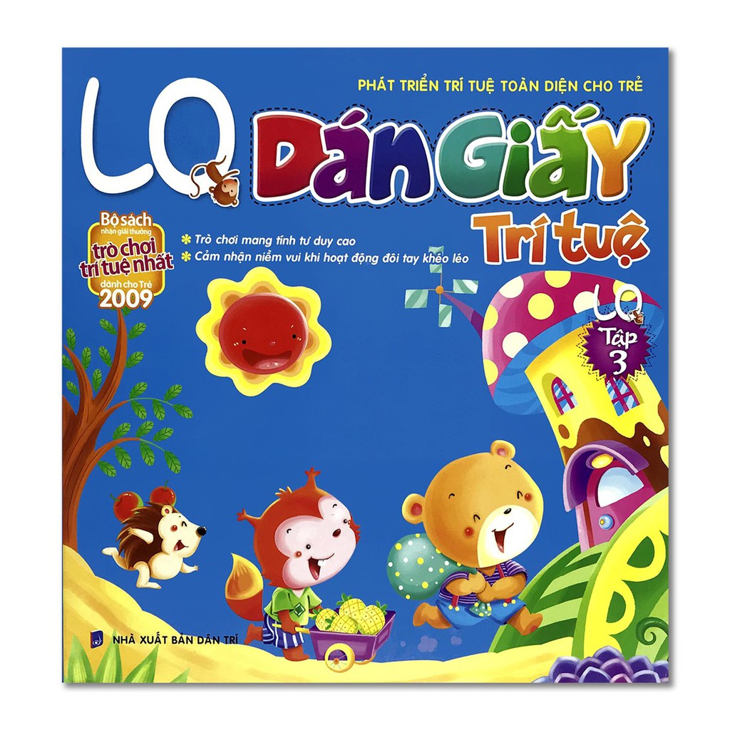 Sách - LQ - Dán Giấy Trí Tuệ ( Bộ 3q lẻ tùy chọn)