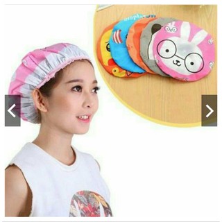 Mũ Chụp Đầu Tắm Dễ Dùng Thoải Mái Khi Sử Dụng Trùm Đầu Chống Nước Cho Người Lớn