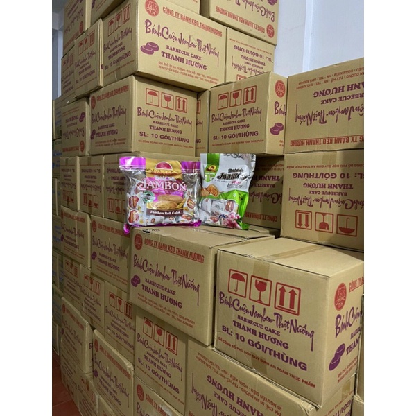 Combo 3 gói bánh jambon thịt nướng