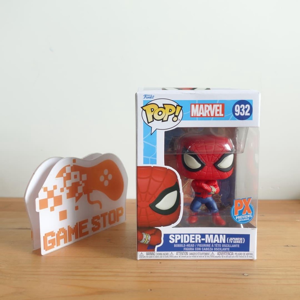 Mô hình Marvel Spider Man 10cm 932 Japanese TV Series Funko Pop Mô hình tĩnh Nhựa PVC CHÍNH HÃNG MỸ MVFKP21