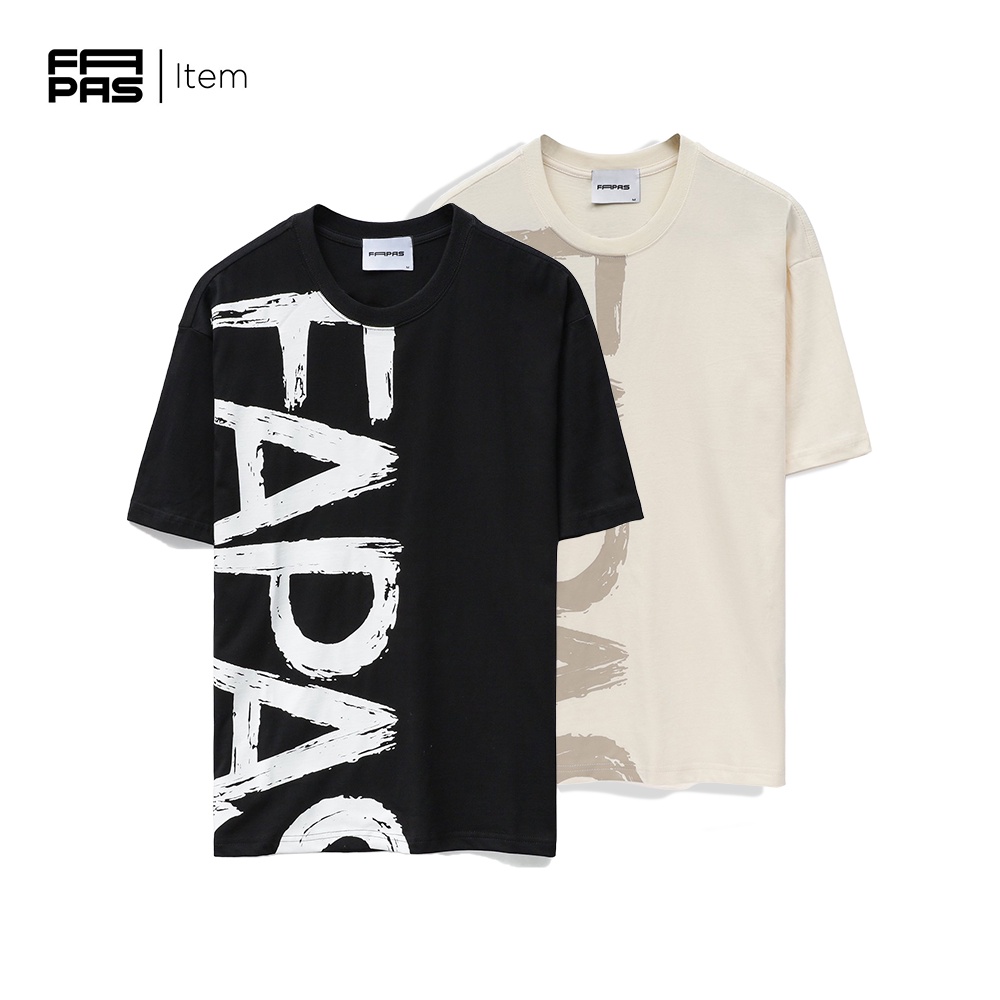 Áo Thun Nam Draw Chất Liệu Cotton Cao Cấp In Logo Nổi Bật Form Chuẩn - FAPAS