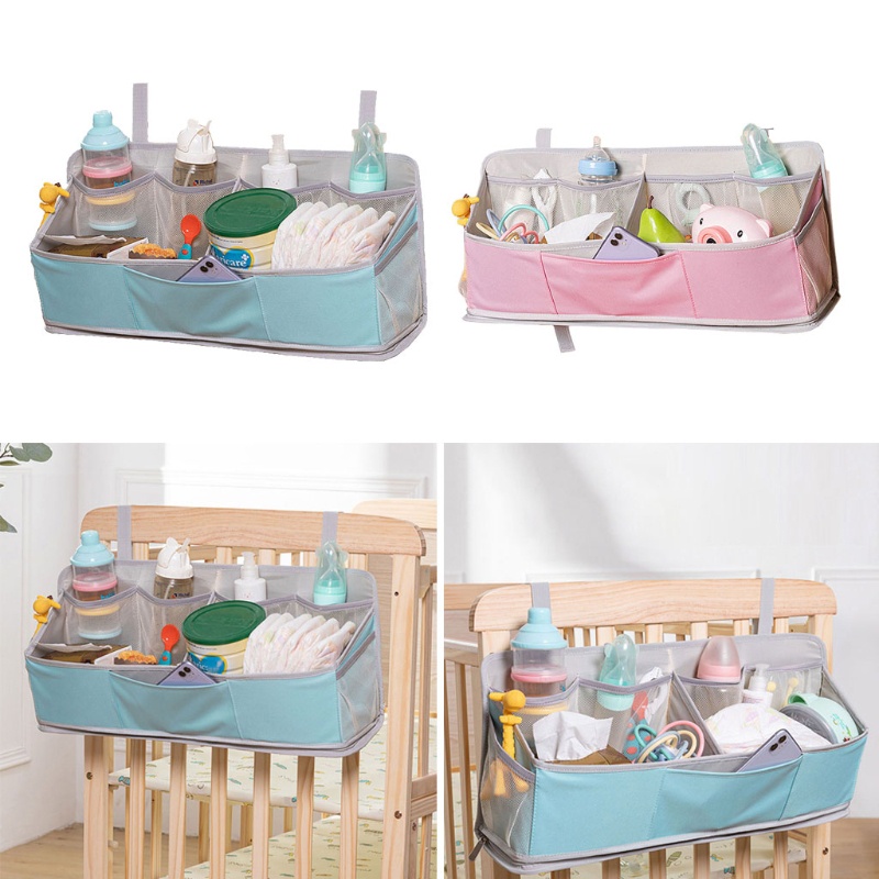 Túi Đựng Đồ Dùng Treo Nôi Em Bé Tiện Dụng