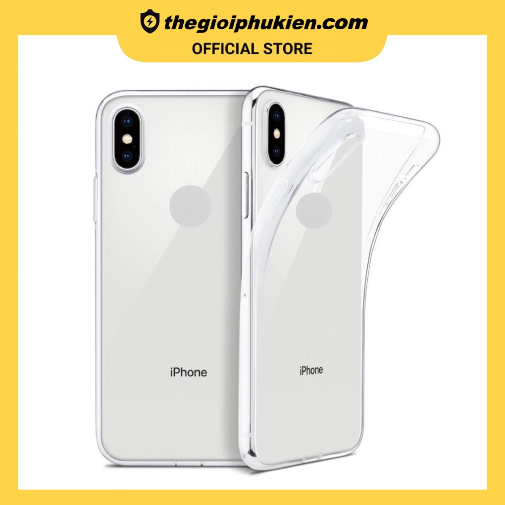 Ốp lưng iphone silicon dẻo trong suốt dành cho iphone 6 đến 14promax - t196