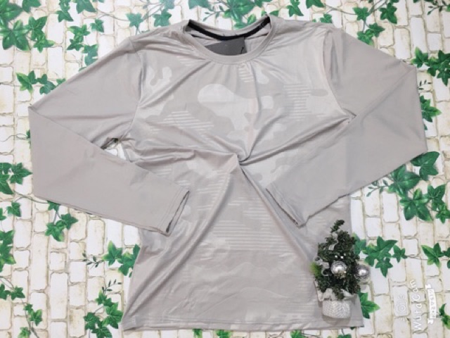 Áo thể thao ép vân giữ nhiệt cao cấp nam | BigBuy360 - bigbuy360.vn