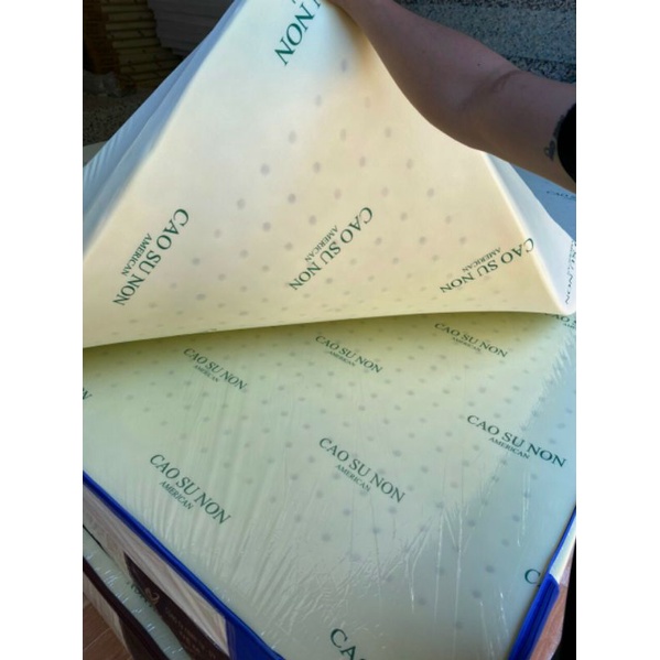 Nệm cao su non american 1m6 x 2m x 10cm