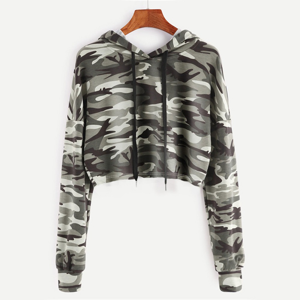 Áo Hoodie Họa Tiết Camo