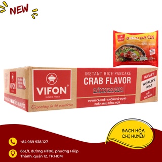 Thùng 30 gói bánh đa cua Vifon 60g