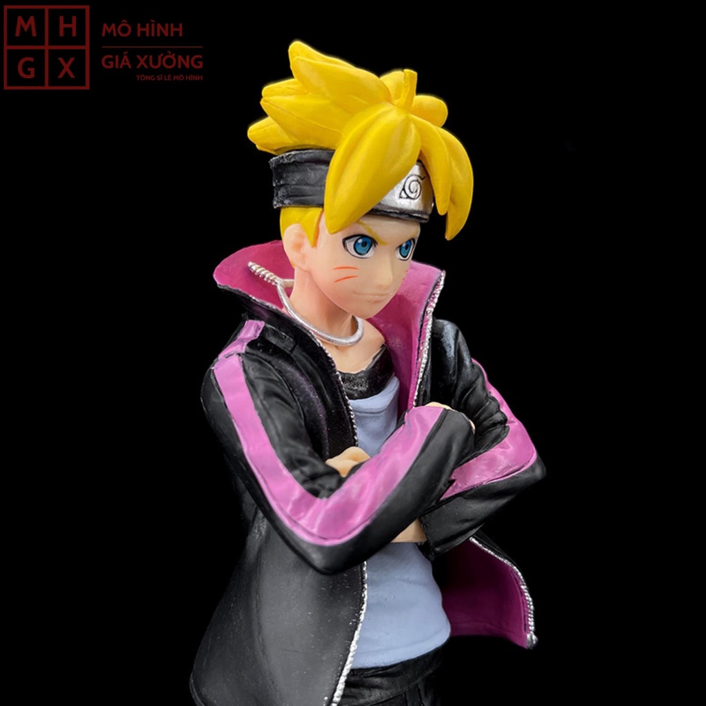 Mô hình Naruto - Boruto Dáng Đứng Siêu Chất , Siêu Ngầu - Cao 23cm - Nặng 500g - figure mô hình naruto mô hình giá xưởng