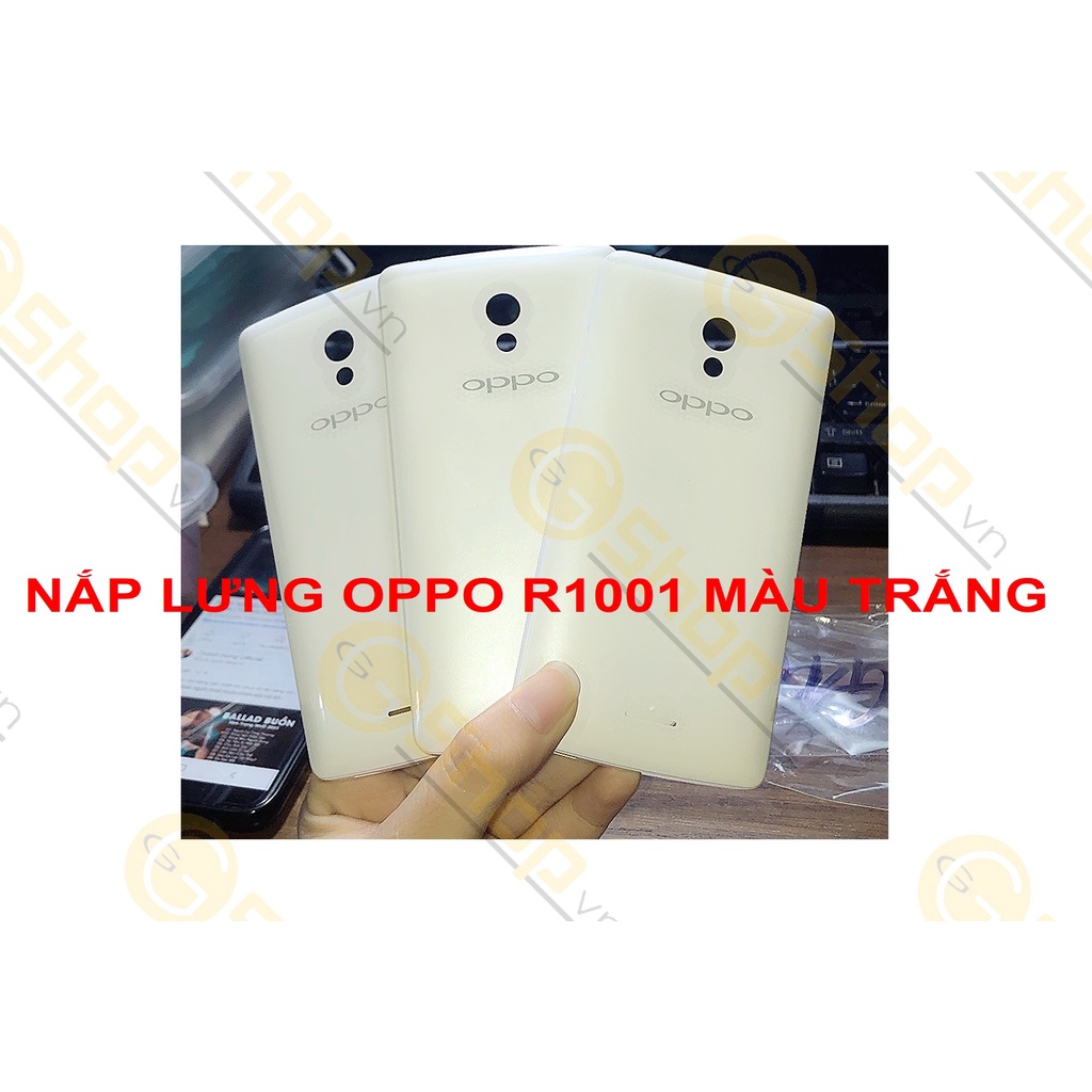 NẮP LƯNG OPPO R1001 MÀU TRẮNG