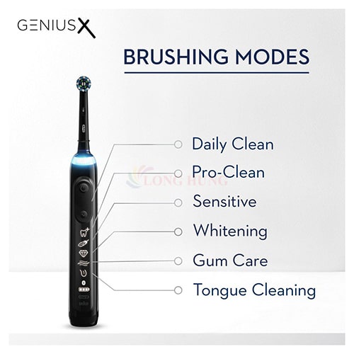 Bàn chải điện Oral-B Genius X 20000 - Hàng nhập khẩu