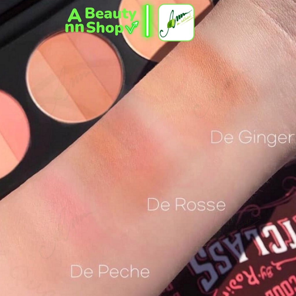 Bảng 3 ô màu má Too Cool For School Artclass Tea Party Blusher Palette Minisize