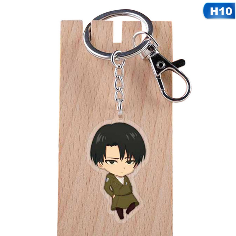 flowersqueen Móc Khóa Hình Anime Attack On Titan Dễ Thương